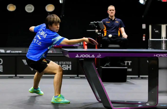 随后她延续, 比赛积累了, 短球控制和